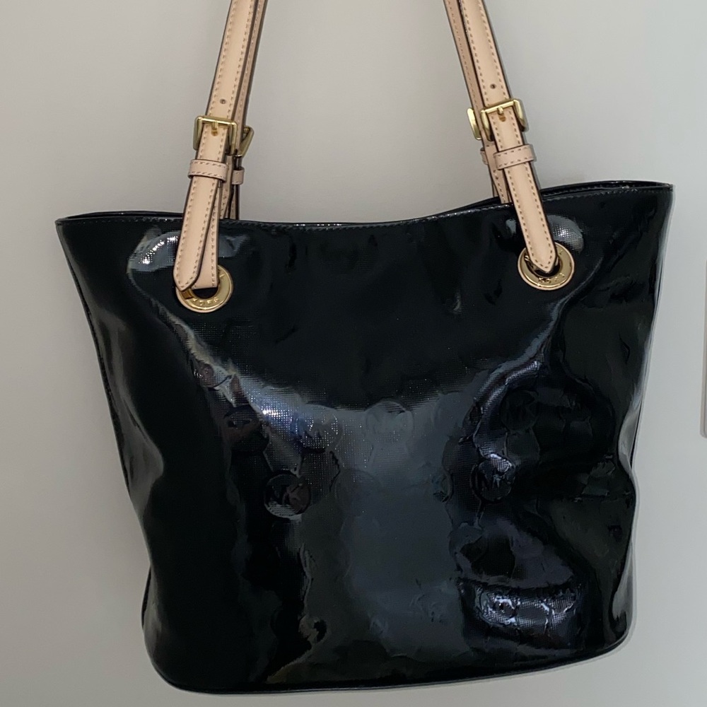 Michael Kors Med Jet Set Monogram Tote